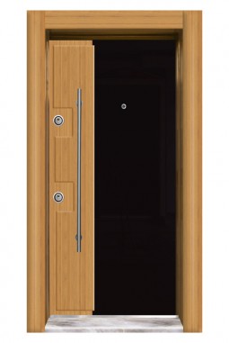 Hg Black - Naturel Walnot PVC