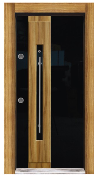 Hg Black - Natural Walnut PVC