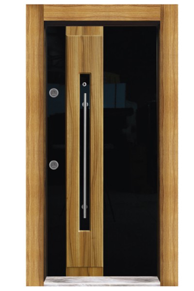 Hg Black - Natural Walnut PVC